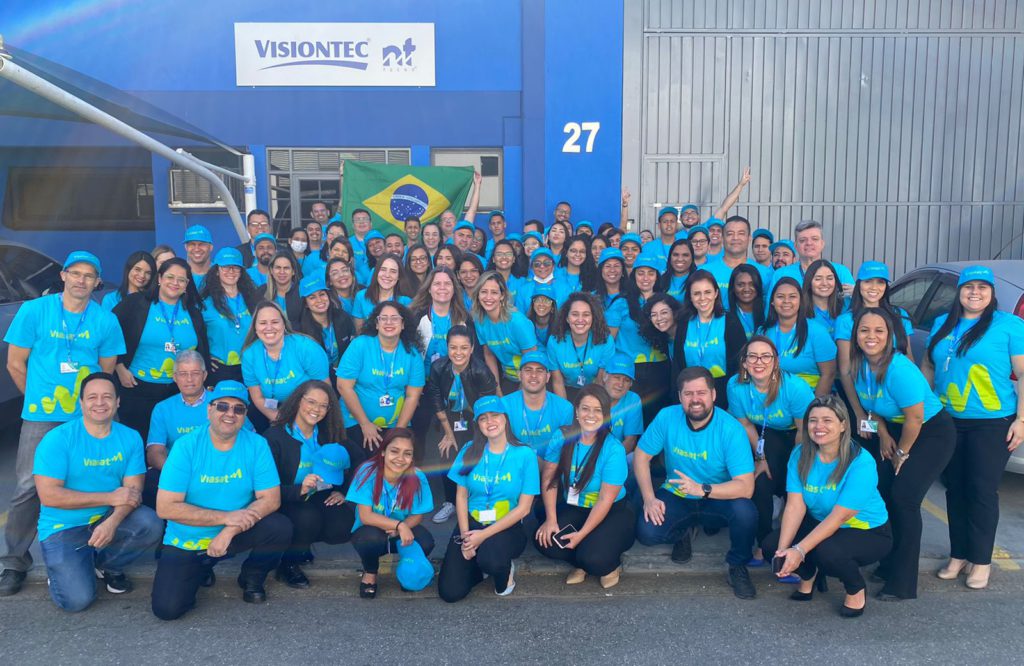 Com apoio da Visiontec, Viasat divulga mudanças da marca no Brasil